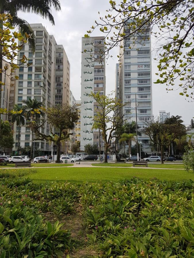 Apartamento Em Frente A Praia Do Embare - Santos Екстер'єр фото