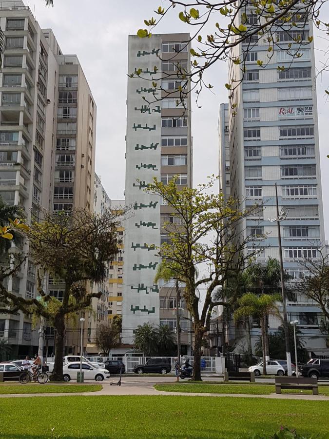 Apartamento Em Frente A Praia Do Embare - Santos Екстер'єр фото
