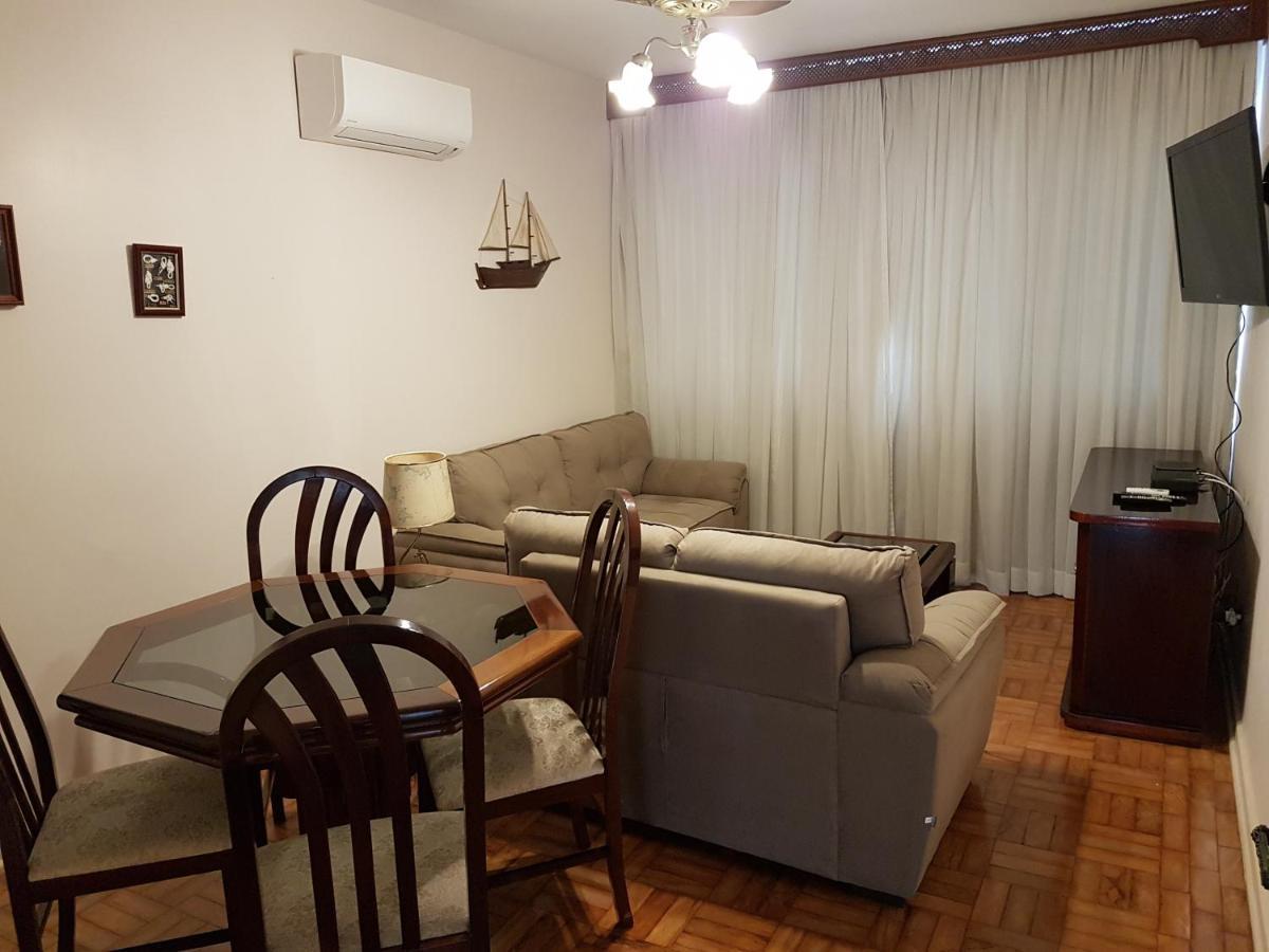 Apartamento Em Frente A Praia Do Embare - Santos Екстер'єр фото
